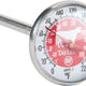 Taylor - Red Instant Read Reduce Cross-Contamination Pocket Probe Dial Thermometer - 6092NRDBC