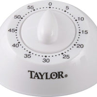 Taylor - TruTemp Brand Basic 60 Minute Long Ring Mechanical Timer, Pack of 6 - 5832