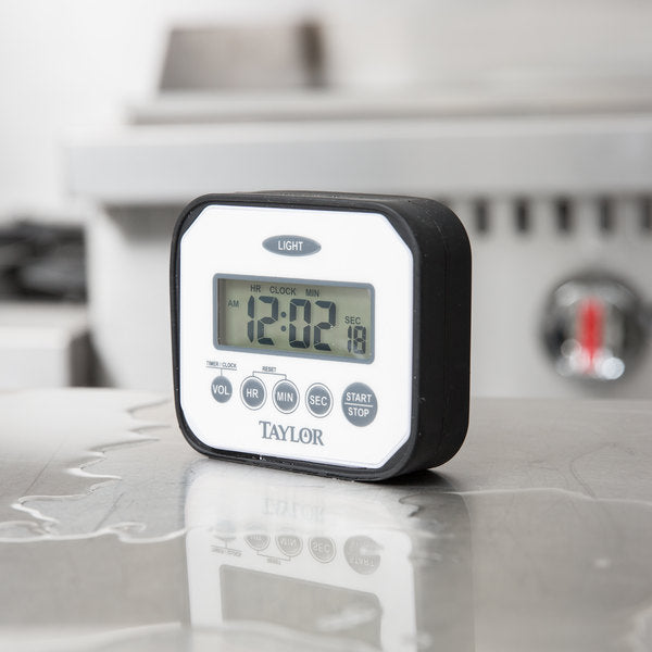 Taylor - Water & Impact Resistant Timer, Pack of 4 - 5863