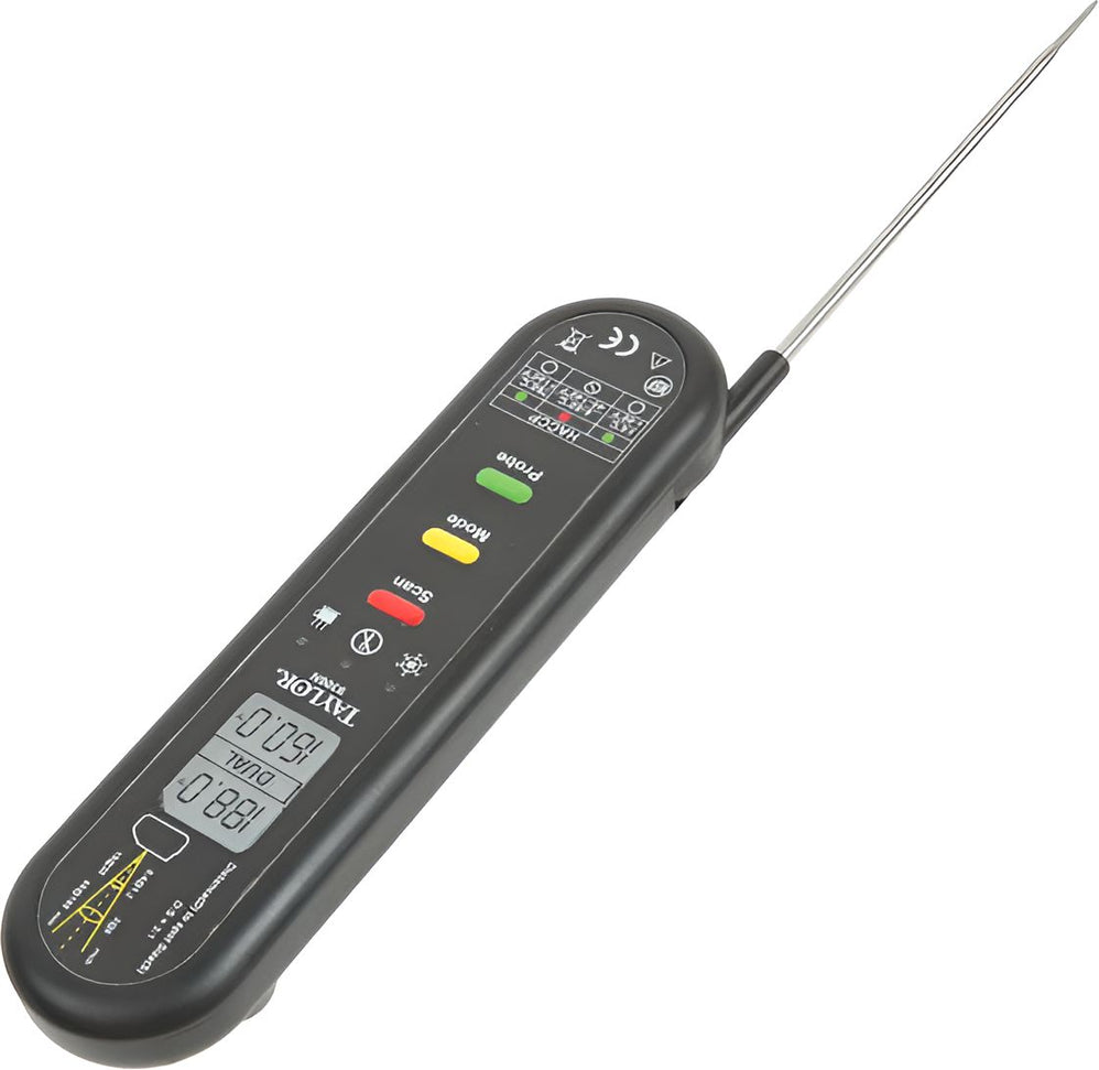 Taylor - Waterproof Dual Temp Infrared/Thermocouple Thermometer with Fold Out Probe - 9306N - DISCONTINUED