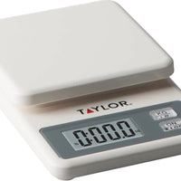 Taylor - White Compact Digital Kitchen Scale, Pack of 4 - 3817