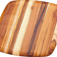 TeakHaus - 12" x 12" Elegant Collection Edge Grain Cutting Board - TH207