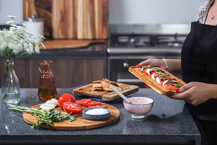 TeakHaus - 12" x 5" x 0.5" Essential Serving Tray - TH1305