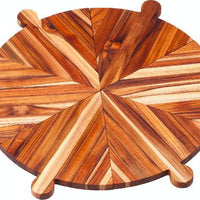 TeakHaus - 16.5" Round Antipasto/Pizza Platter - TH902