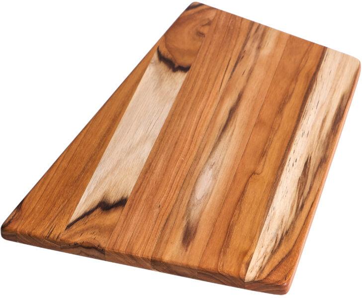 TeakHaus - 19" x 12.5" x 0.7" Geo Trapeze Cutting/Serving Board - TH1222