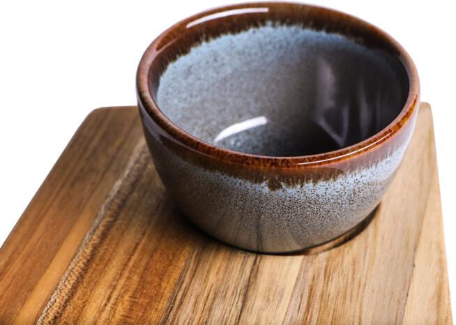 TeakHaus - 19" x 12.5" x 0.7" Geo Trapeze Cutting/Serving Board - TH1222