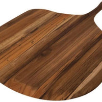 TeakHaus - 21" x 12" x 0.5" Canoe Pizza Peel Paddle - TH705