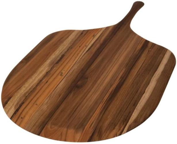 TeakHaus - 21" x 12" x 0.5" Canoe Pizza Peel Paddle - TH705