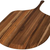 TeakHaus - 21" x 12" x 0.5" Canoe Pizza Peel Paddle - TH705