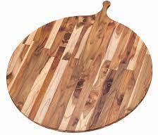 TeakHaus - 22" x 0.5" Specialty Atlas Round Serving Board Handle - TH903