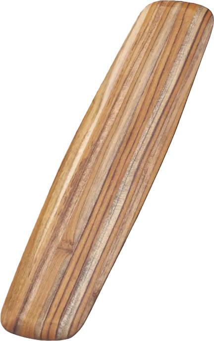 TeakHaus - 22.5" x 5" x 0.5" Elegant Rounded Edge Cutting/Serving Board - TH205