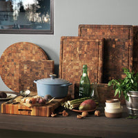 TeakHaus - 24" x 18" Cutting Board with Grips & Juice Canal - TH333