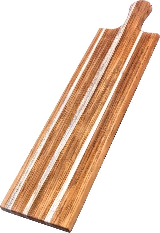 TeakHaus - 31" x 8" x 0.5" Specialty Table Plank Serving Board - TH905