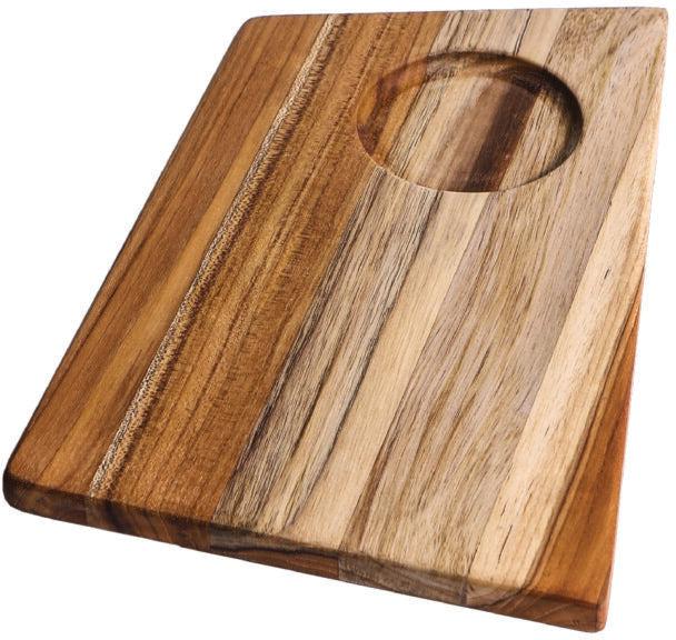 TeakHaus - Geo Trapeze Cutting/Serving Board - TH1220