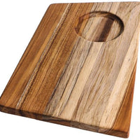 TeakHaus - Geo Trapeze Cutting/Serving Board - TH1220