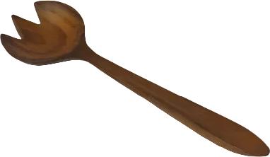 TeakHaus - Teak It Easy 9.5" Teak Salad Serving Spork - TIE-3102
