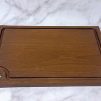 TeakHaus - Teak It Easy Steak Serving Board with Juice Canal - TIE-3201
