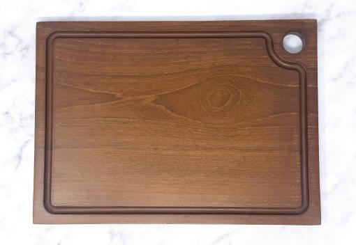 TeakHaus - Teak It Easy Steak Serving Board with Juice Canal - TIE-3201