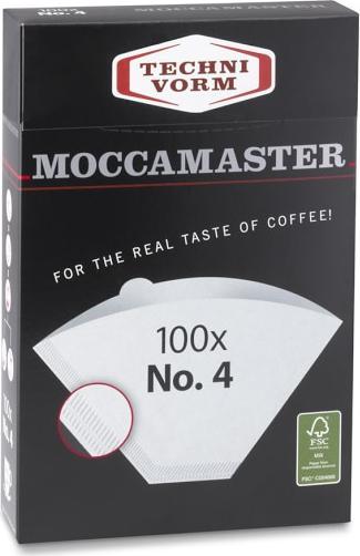 Technivorm - #4 Filters White Paper Coffee Filters, Pack of 100 - 85022