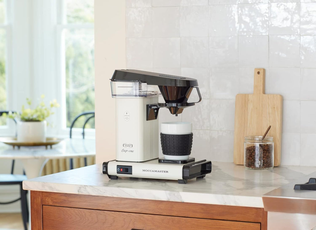 Technivorm - Moccamaster Cup-One Off-White Single Serve Coffee Maker with No Drip-Stop - 69211