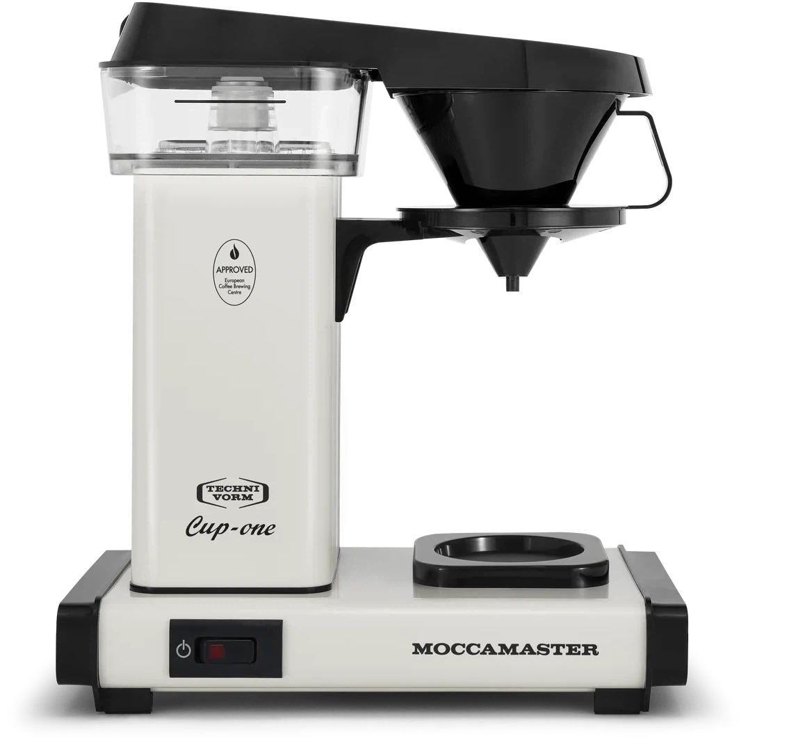 Technivorm - Moccamaster Cup-One Off-White Single Serve Coffee Maker with No Drip-Stop - 69211