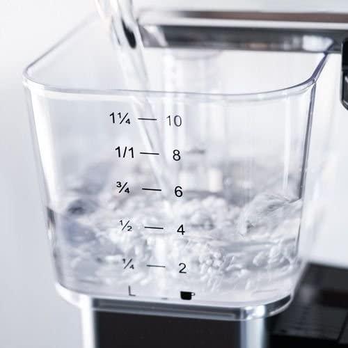 Technivorm - Moccamaster KB 40 Oz Brushed Silver Coffee Maker with Glass Carafe - 59691