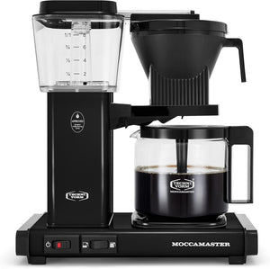 Technivorm - Moccamaster KBGV Select 40 Oz Black Coffee Maker with Glass Carafe - 53937