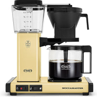 Technivorm - Moccamaster KBGV Select 40 Oz Butter Yellow Coffee Maker with Glass Carafe - 53927