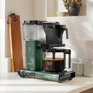 Technivorm - Moccamaster KBGV Select 40 Oz Juniper Coffee Maker with Glass Carafe - 53923