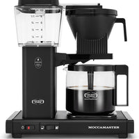 Technivorm - Moccamaster KBGV Select 40 Oz Matte Black Coffee Maker with Glass Carafe - 53948