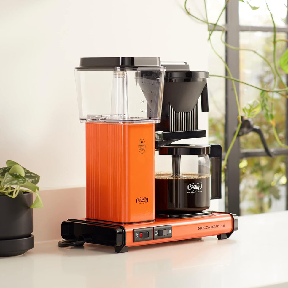 Technivorm - Moccamaster KBGV Select 40 Oz Orange Coffee Maker with Glass Carafe - 53947
