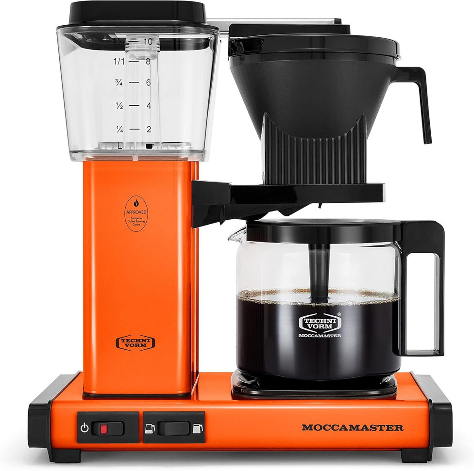 Technivorm - Moccamaster KBGV Select 40 Oz Orange Coffee Maker with Glass Carafe - 53947