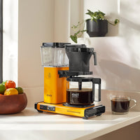Technivorm - Moccamaster KBGV Select 40 Oz Pepper Yellow Coffee Maker with Glass Carafe - 53942