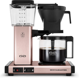 Technivorm - Moccamaster KBGV Select 40 Oz Rose Gold Coffee Maker with Glass Carafe - 53935