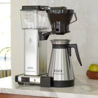 Technivorm - Moccamaster KBT 40 Oz Polished Silver Coffee Maker With Thermal Carafe - 79112