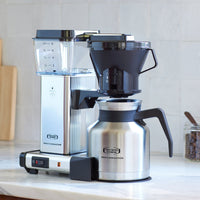 Technivorm - Moccamaster KBTS 32 Oz Polished Silver Coffee Maker With Thermal Carafe - 79212