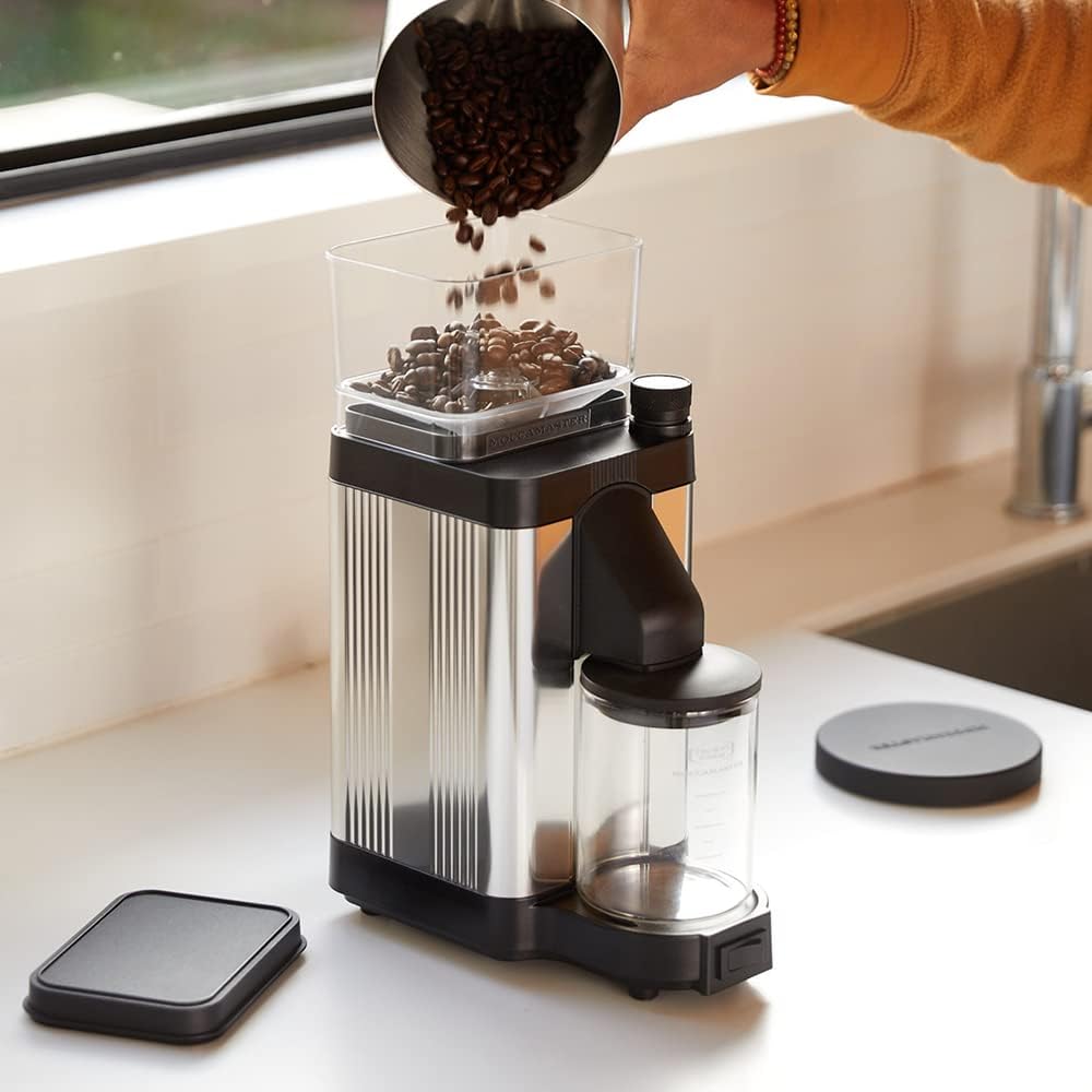 Technivorm - Moccamaster KM5 Burr Polished Silver Coffee Grinder - 49520