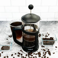 The London Sip - 1000 ml Stainless Steel French Press Immersion Brewer - FP1000