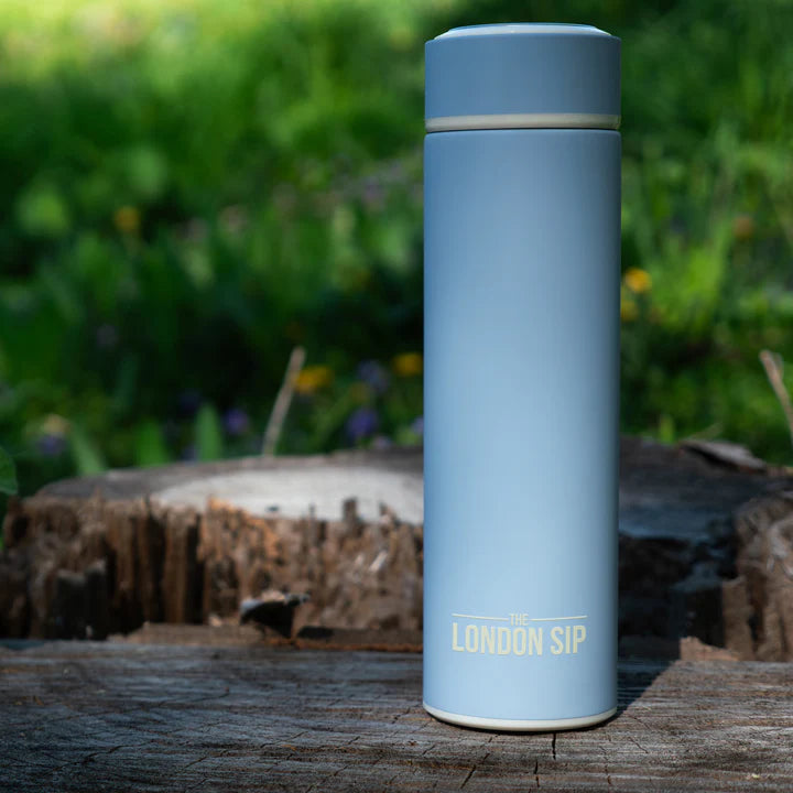 The London Sip - 16 Ounce Blue Sunrise Tea Infuser Bottle - TB16-USR