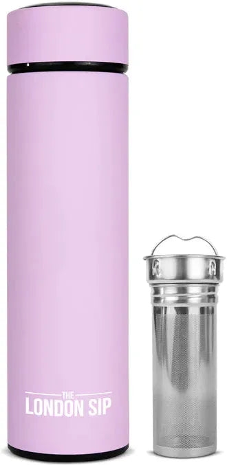 The London Sip - 16 Ounce Lilac Tea Infuser Bottle - TB16-L
