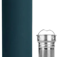 The London Sip - 16 Ounce Midnight Teal Tea Infuser Bottle - TB16-T