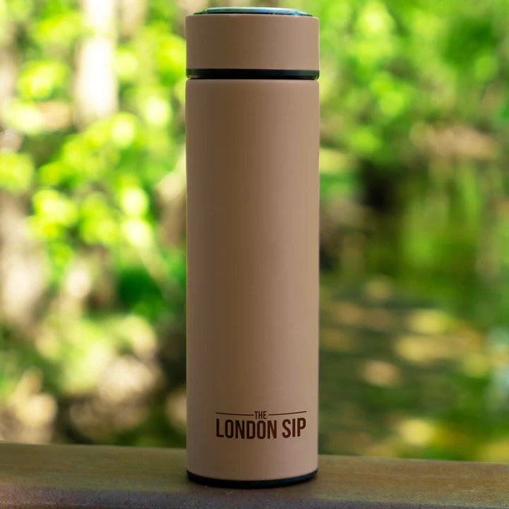 The London Sip - 16 Ounce Mocha Brown Tea Infuser Bottle - TB16-MCB