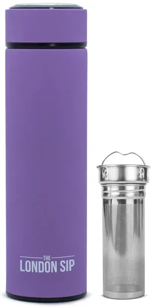 The London Sip - 16 Ounce Purple Tea Infuser Bottle - TB16-P