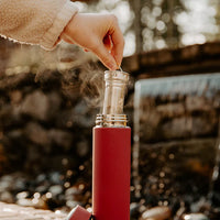 The London Sip - 16 Ounce Red Tea Infuser Bottle - TB16-R