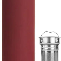 The London Sip - 16 Ounce Red Tea Infuser Bottle - TB16-R