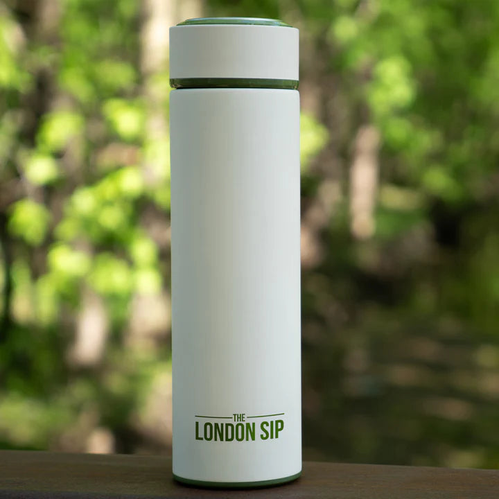 The London Sip - 16 Ounce Safari Beige Tea Infuser Bottle - TB16-SFB