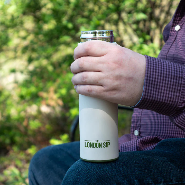 The London Sip - 16 Ounce Safari Beige Tea Infuser Bottle - TB16-SFB