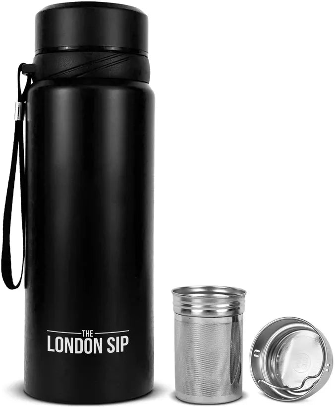 The London Sip - 25 Ounce Black Tea Infuser Bottle - TB25-B