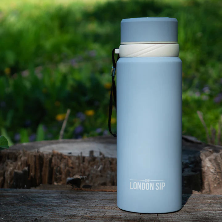 The London Sip - 25 Ounce Blue Sunrise Tea Infuser Bottle - TB25-USR