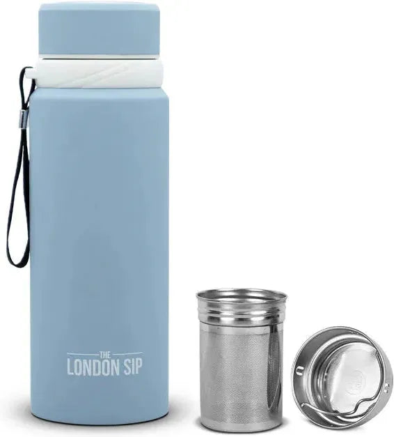 The London Sip - 25 Ounce Blue Sunrise Tea Infuser Bottle - TB25-USR